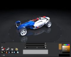 Pozadí pod obrázkem