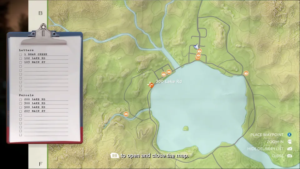 Plná mapa je vzhledem k velikosti ostrova a užitečné minimapě v levém dolním rohu poměrně zbytečná