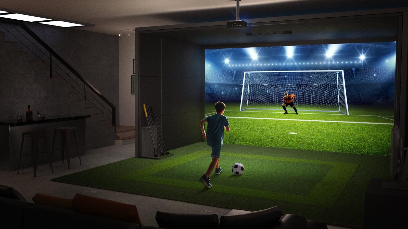Laserový projektor s krátkou projekční vzdáleností pro golfové simulátory získal ocenění Computex Best Choice