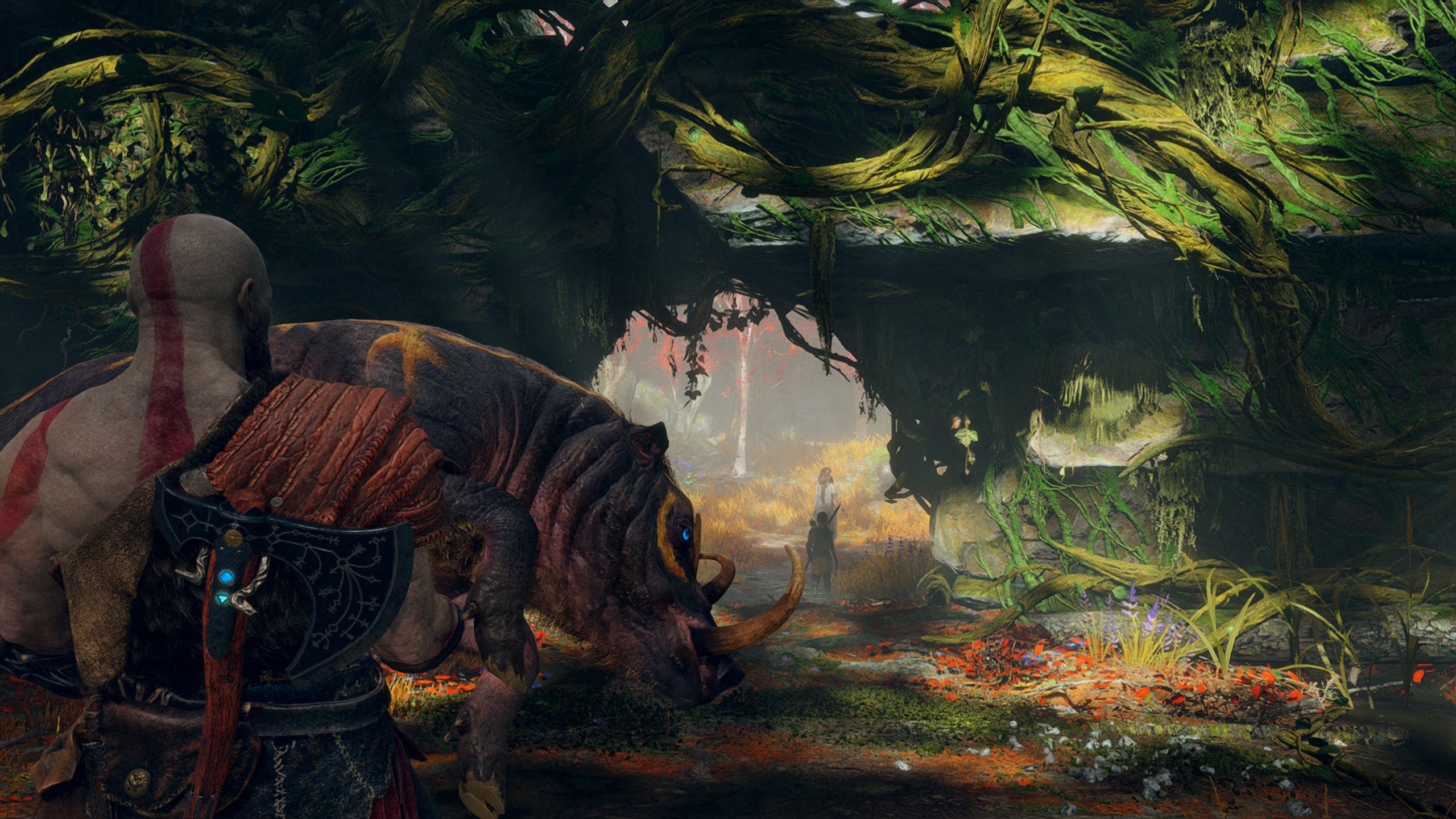 První setkání s čarodějnicí vypadá vskutku pohádkově, mj. i díky neokoukané teplejší barevné paletě