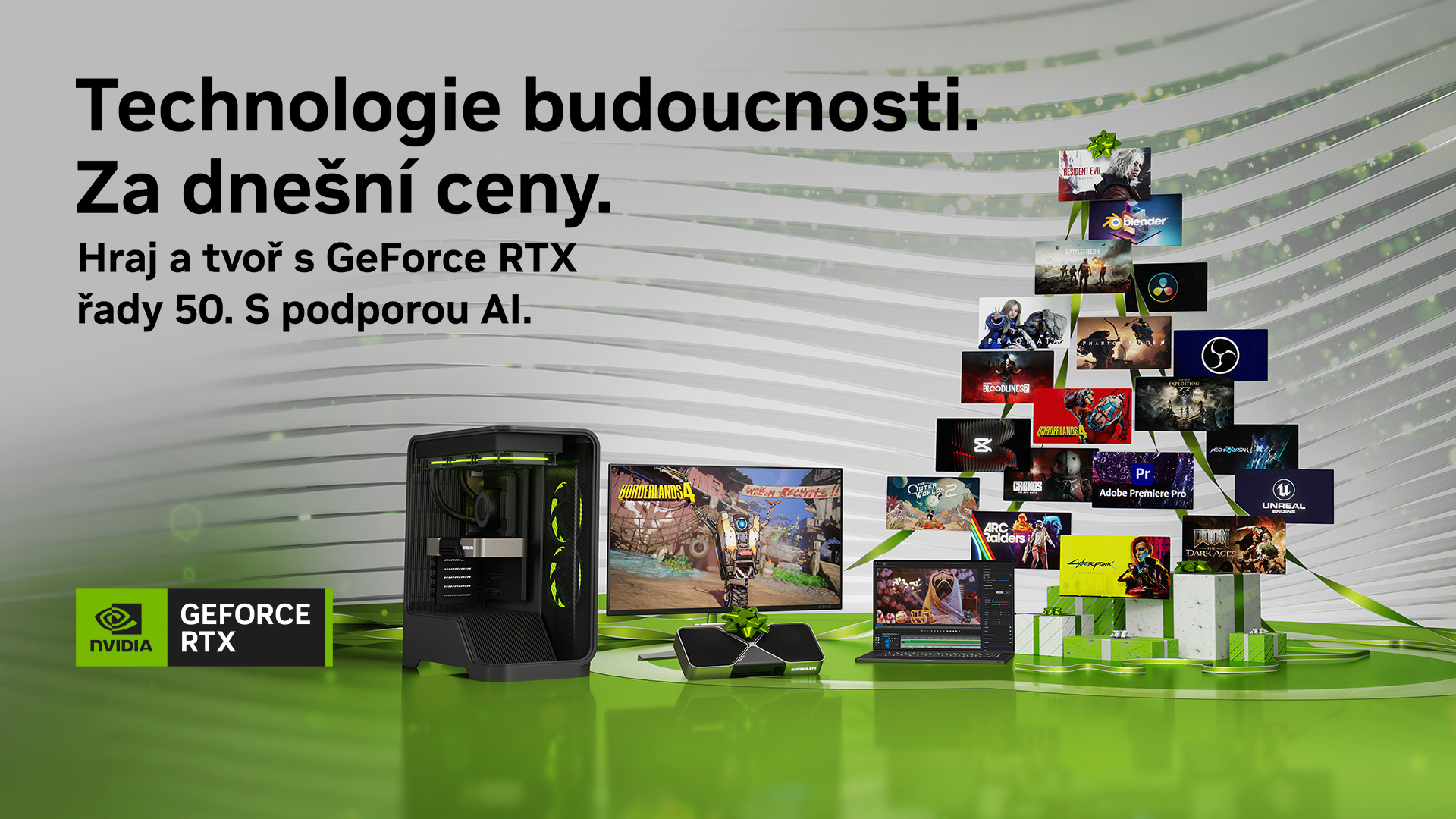 Svádí vánoční období k upgradům hardwaru? Grafické karty MSI s čipy NVIDIA čekají na nové majitele.