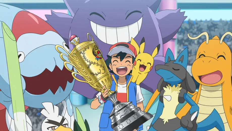 Ash ze seriálu Pokémon se stal absolutním světovým šampionem, v zatím poslední epizodě porazil Leona