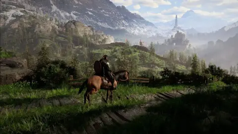 Video zachycuje záběry z Crimson Desert na základní verzi konzole PS5