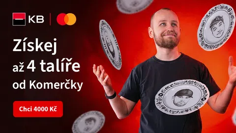 Komerční banka spouští herní soutěž Comerch. Hráči mohou vyhrát limitovaný merch Agraela a dalších českých streamerů a získat bonus až 4000 Kč