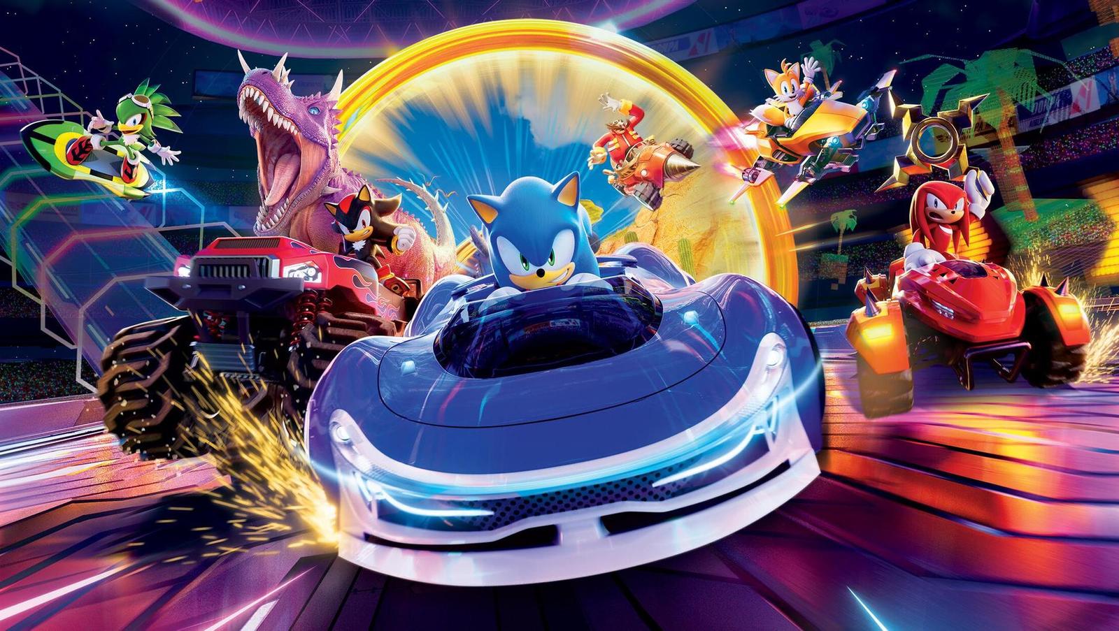 Sonic Racing rozšiřuje obsah o legendárního hrdinu od Capcomu