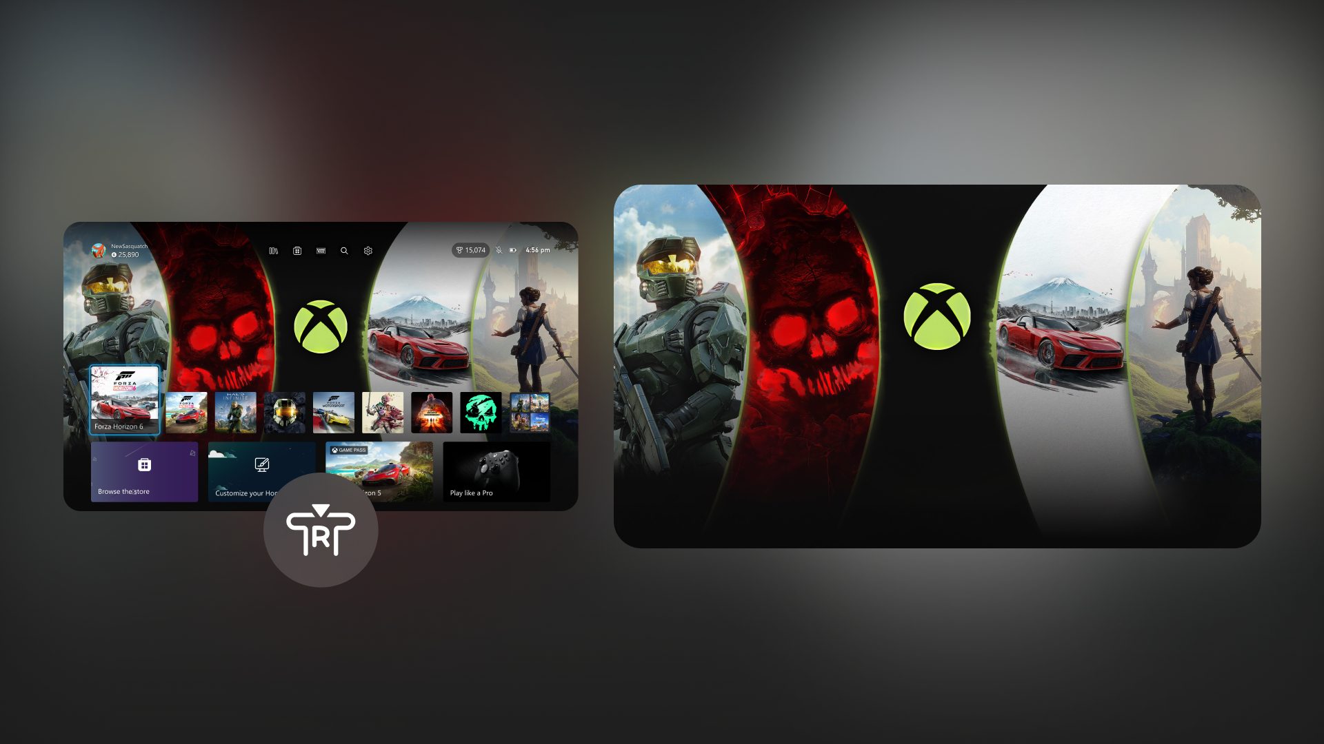 Xbox představuje novinky pro konzole včetně „imerzivního pozadí“