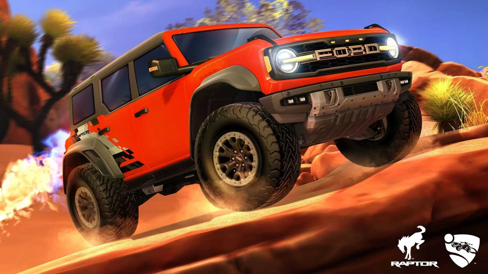 Do Rocket League dnes přijede Ford Bronco Raptor