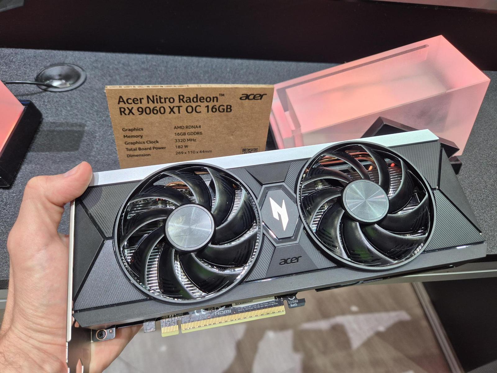 Acer na Computexu ukázal vlastní grafické karty i chytrý prsten