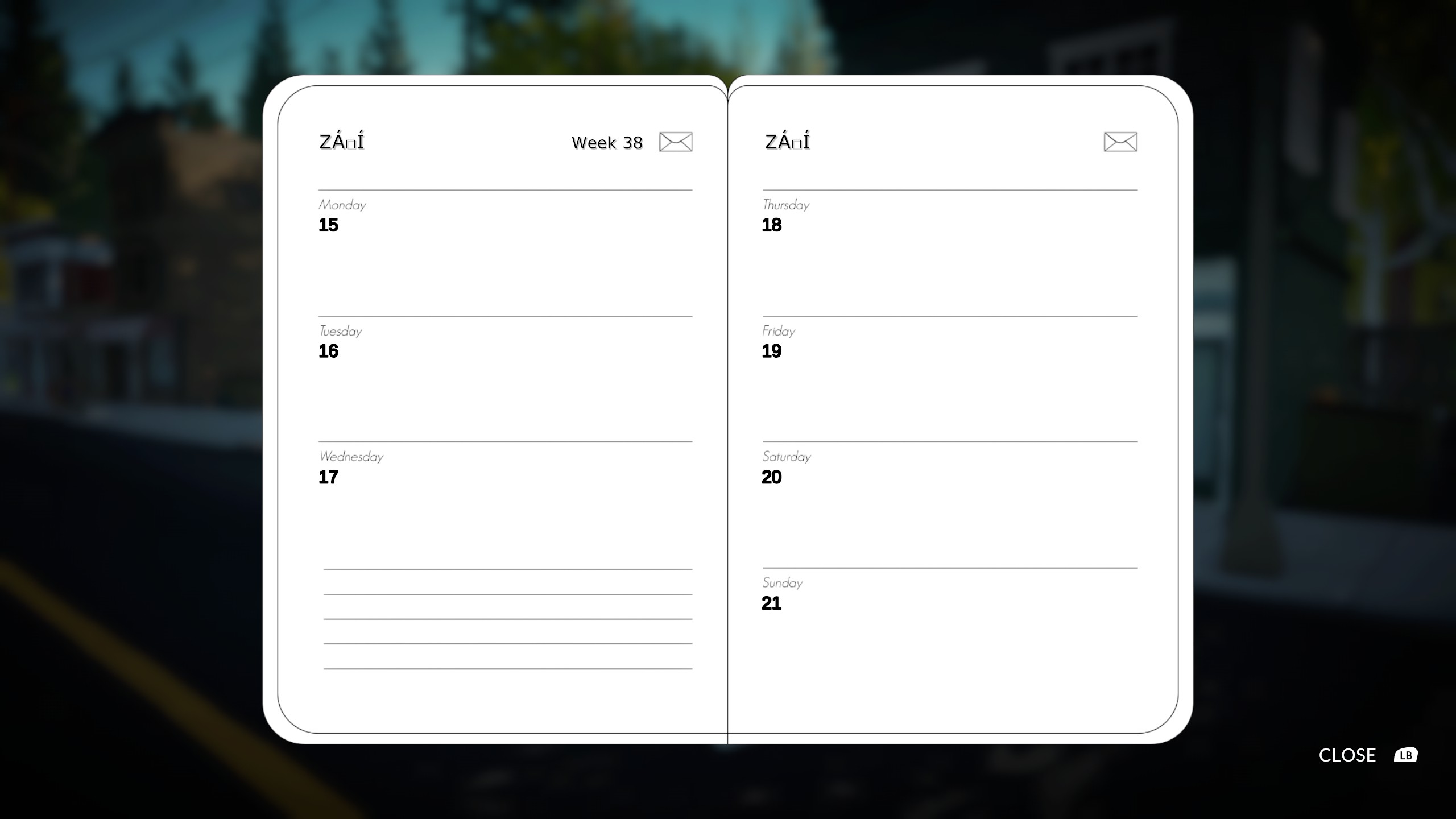 Do plánovače zapisujete důležité události, přičemž vývojáři vám občas schválně hodí dvě na stejný večer. Volba, koho zklamat, pak samozřejmě záleží na vás. A jak vidíte na screenshotu, volba použít systémový jazyk měsíců nedopadla nejlépe pro developery...