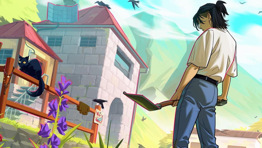 Grave Seasons: temný farming sim ve stylu Wednesday a Stardew Valley