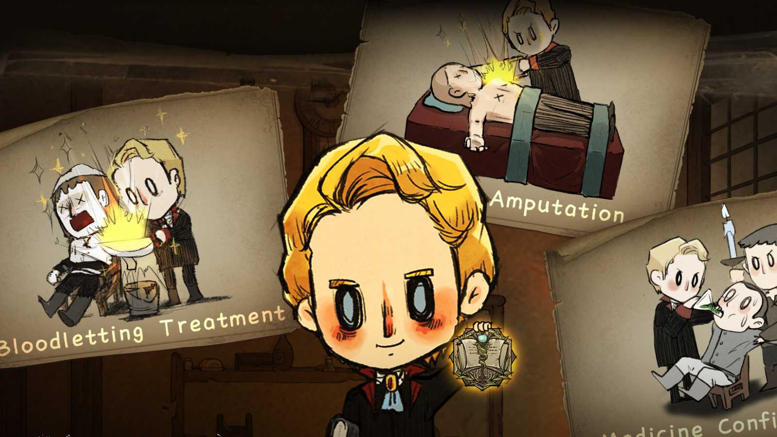 Staňte se se brutálním středověkým felčarem. Adventura Dr. Chatelet vypadá jako od Tima Burtona