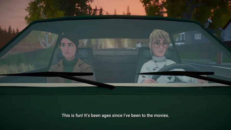 A takhle to vypadá, když zdejší postavy zažijí zábavu. Tolik emocí jsem naposledy viděl ve tváři sochy svatého Václava...