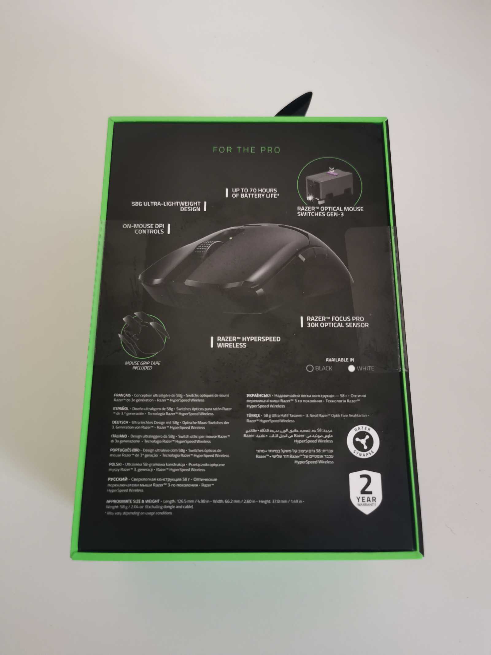 Recenze Razer Viper V2 Pro, současného premianta v oblasti bezdrátových myší