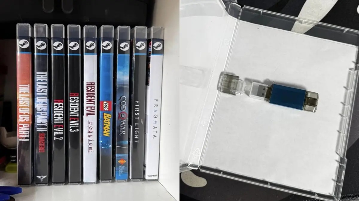 A dost digitálu! Hráč vrací hry zpět do krabiček