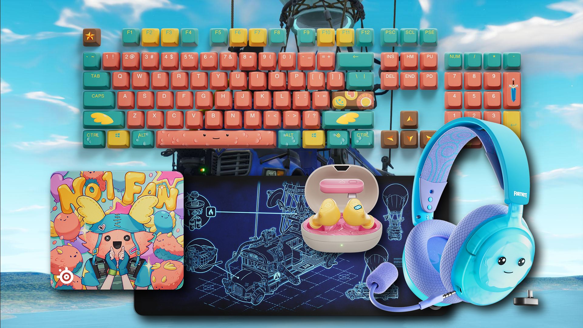 Soutěž! Získejte exkluzivní limitku SteelSeries X Fortnite