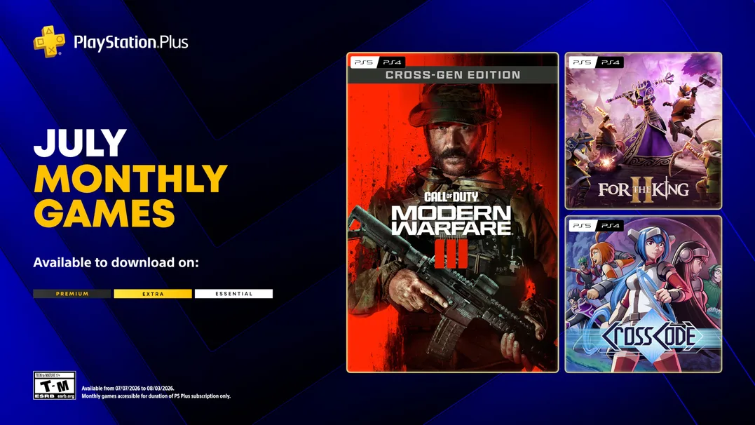 Červencový PlayStation Plus přinese velkou střílečku i skvěle hodnocené RPG