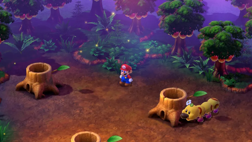 Obtížný hmyz v lesíku