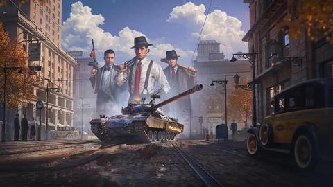 Tommy Angelo v tanku. World of Tanks se spojí s legendární Mafií 