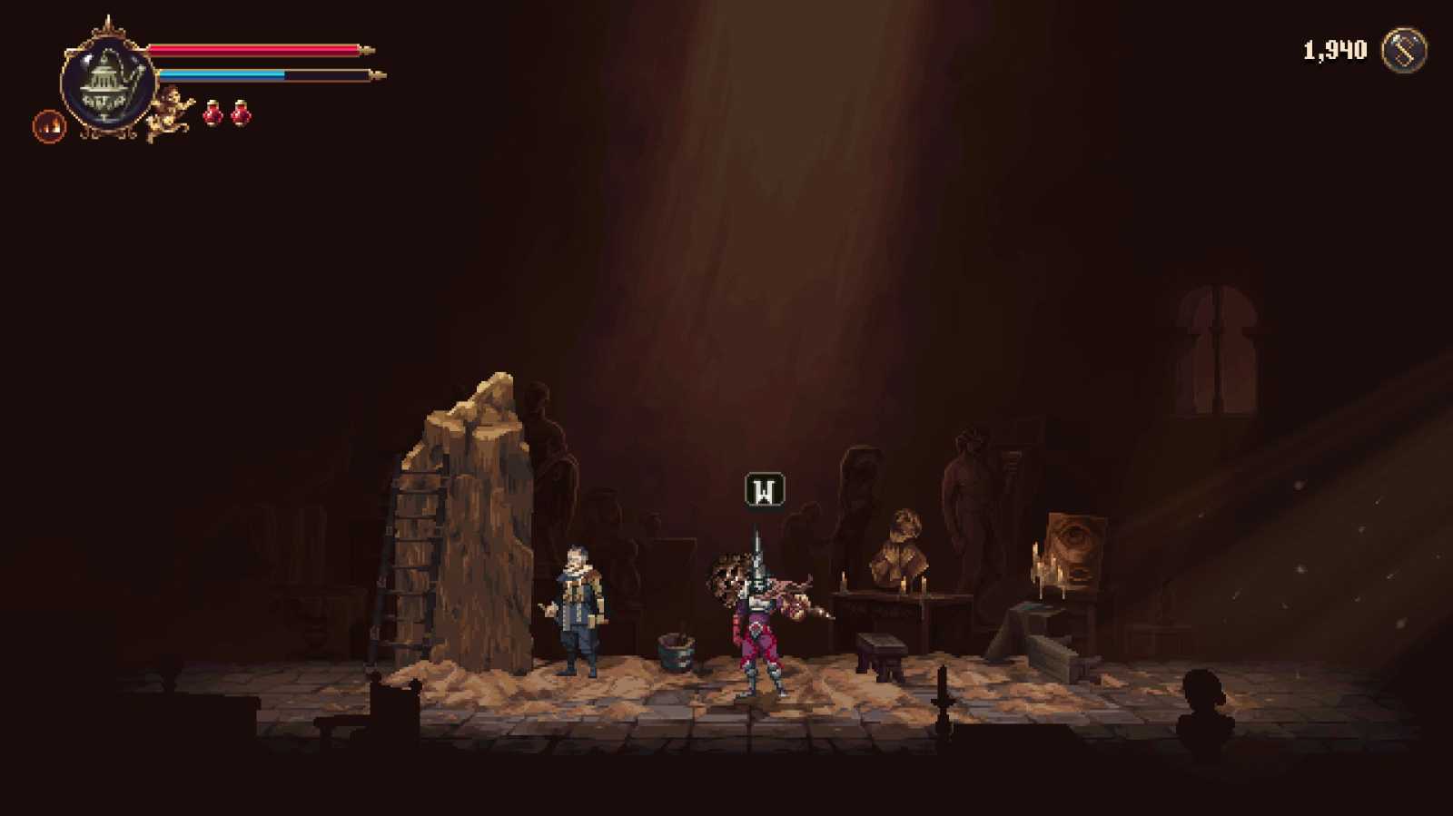 Recenze Blasphemous 2, sebemrskačské soulsovky pro otrlé