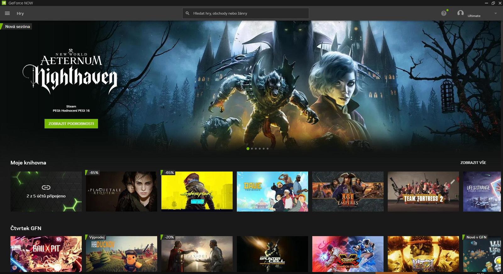 Darujte si hraní v cloudu - Vybíráme TOP hry pro NVIDIA GeForce NOW