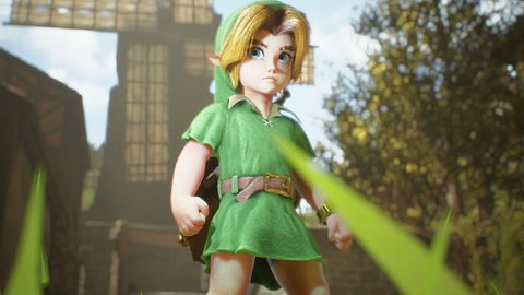 Fanoušek po deseti letech vývoje ukončil remake Ocarina of Time