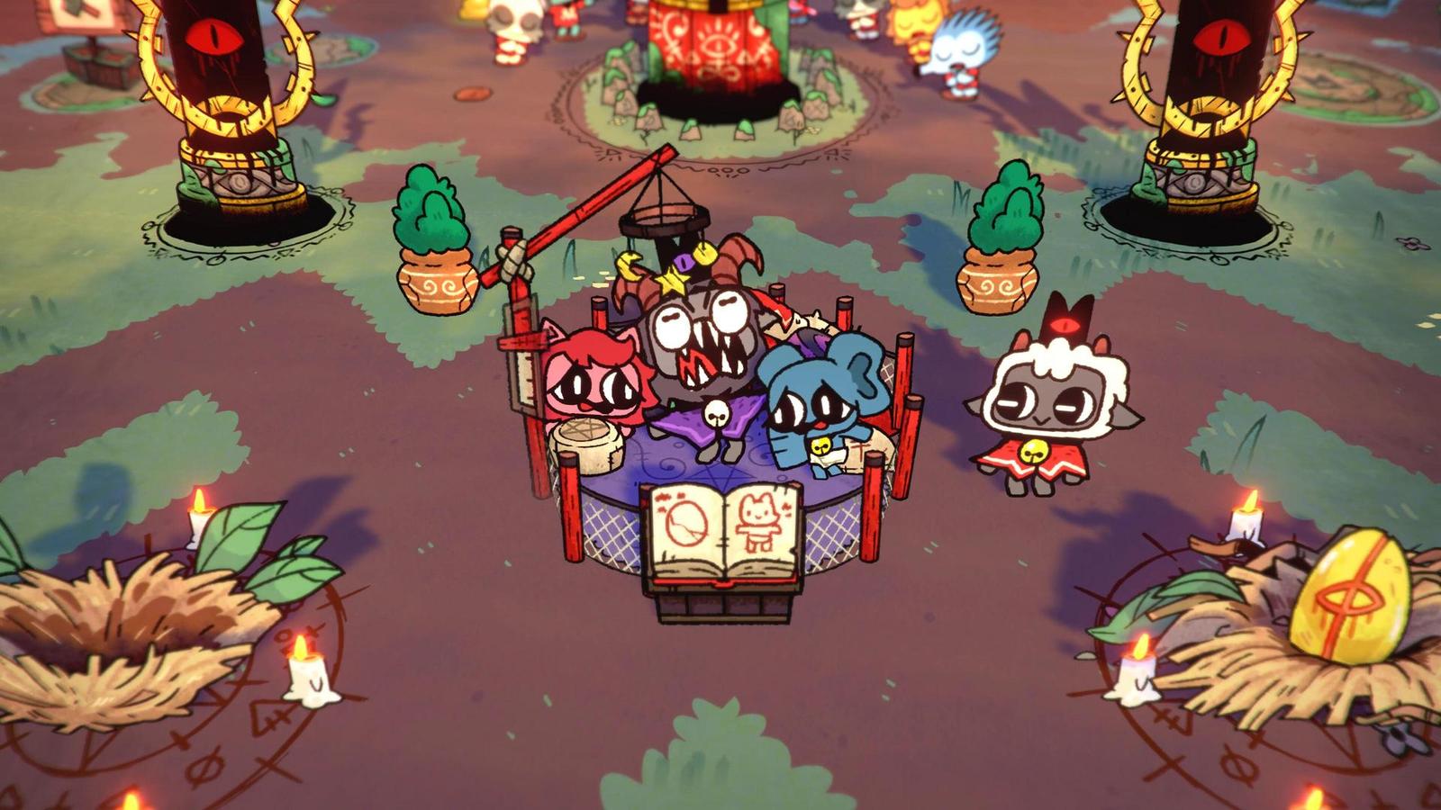 Cult of the Lamb míří na naše stoly v chystané deskové hře