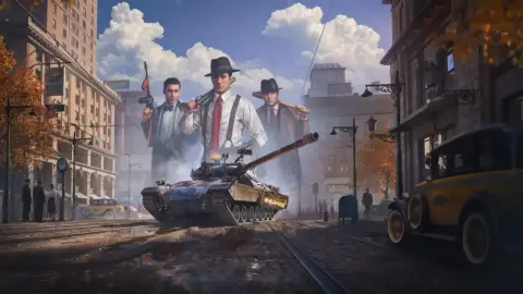 Tommy Angelo v tanku. World of Tanks se spojí s legendární Mafií 