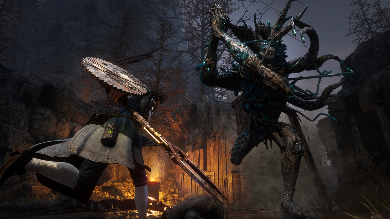 Pod tíhou elektrické cirkulárky. Lies of P láká stylovými zbraněmi