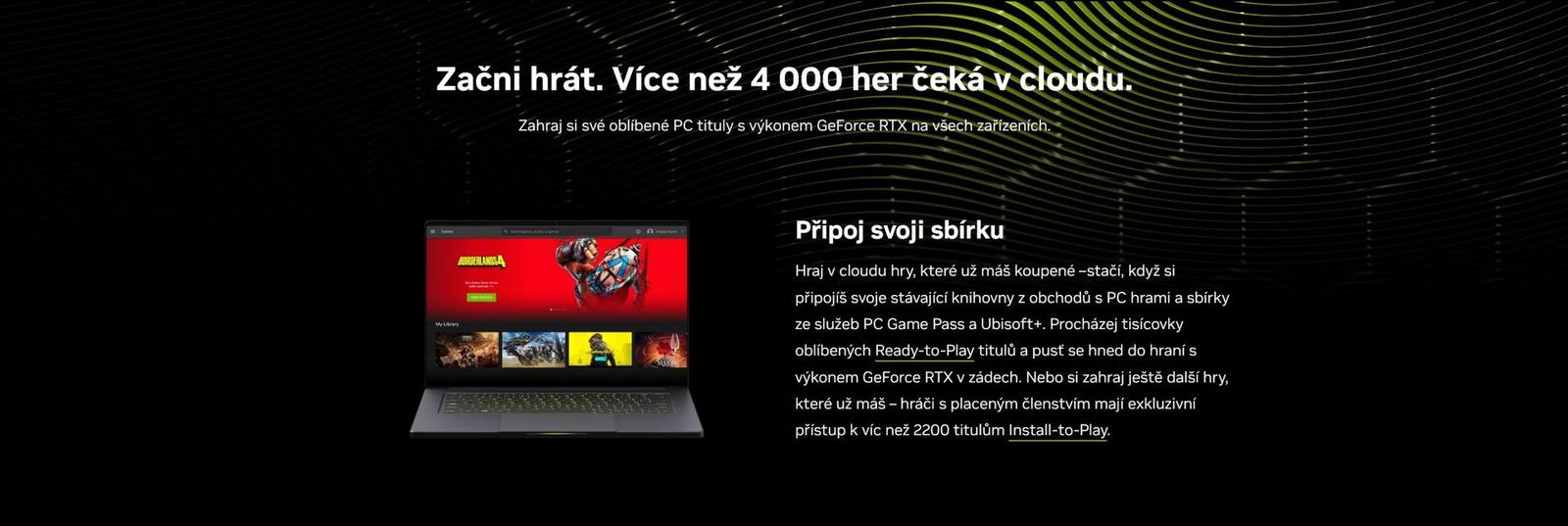 Darujte si hraní v cloudu - Vybíráme TOP hry pro NVIDIA GeForce NOW