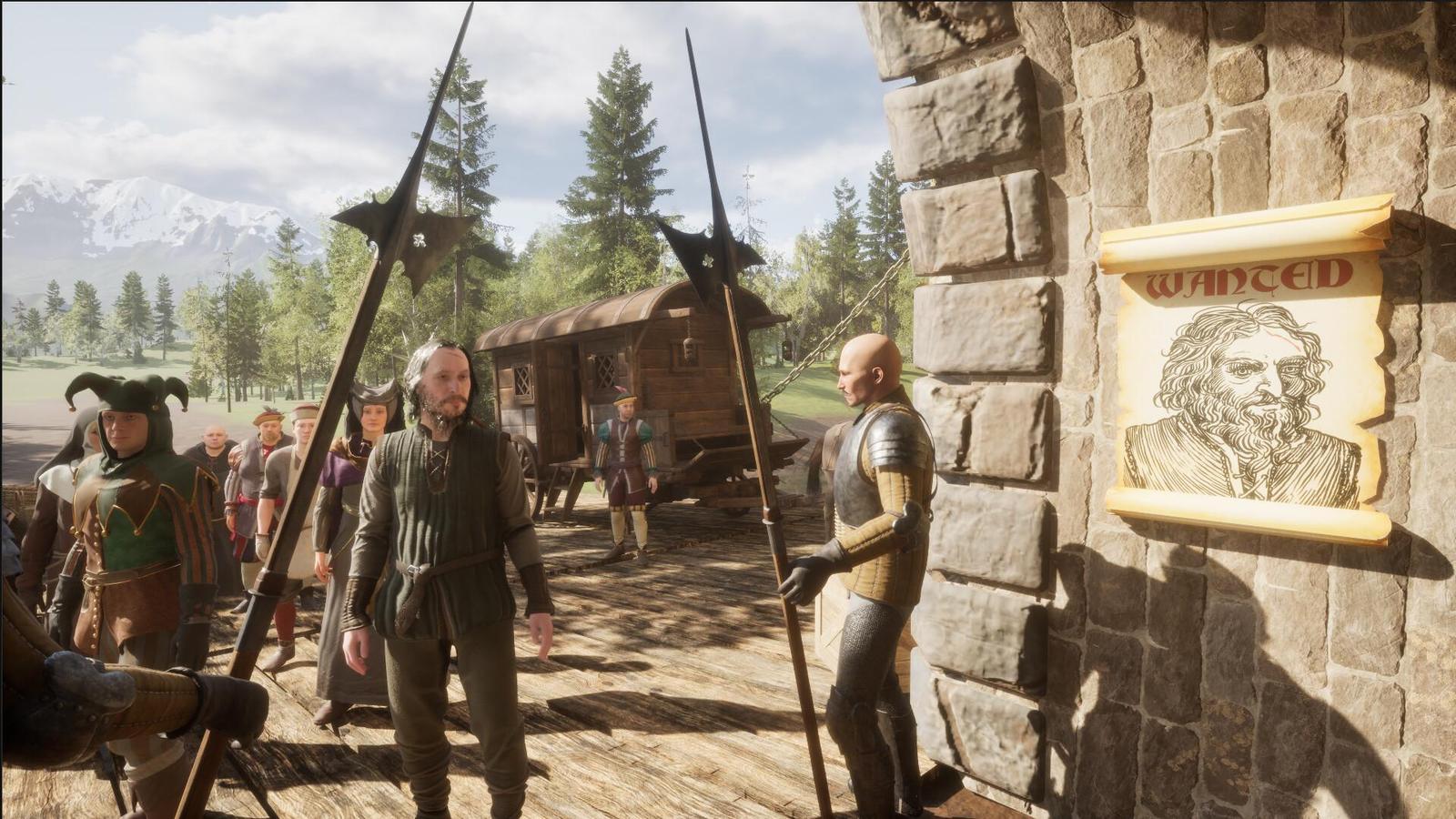 Gate Guard Simulator působí jako mix Kingdom Come: Deliverance a Papers, Please