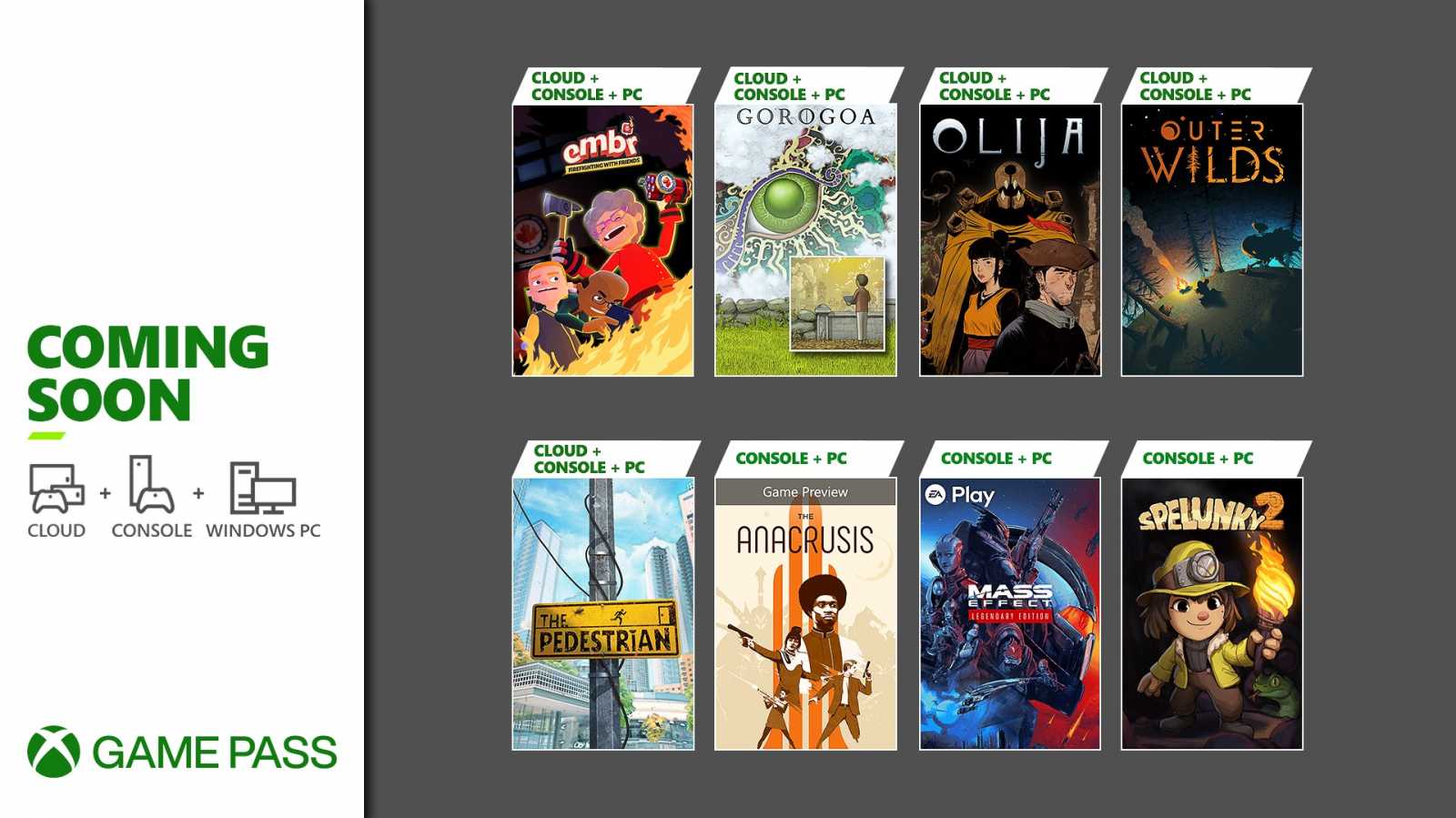 Microsoft potvrdil spekulace. V Game Passu se brzy objeví Mass Effect Legendary Edition 