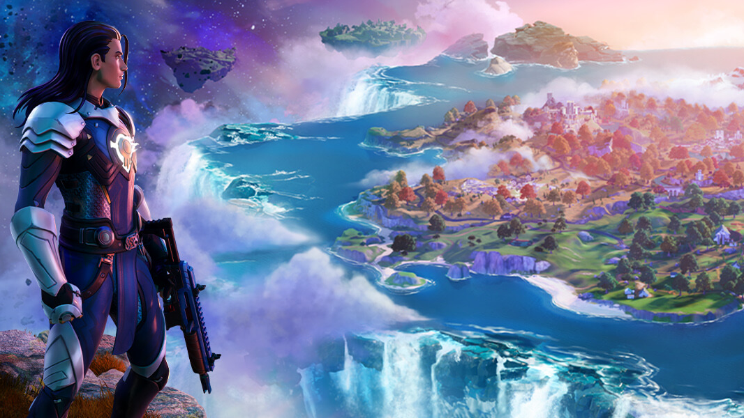 Fortnite prochází obřími změnami. Čtvrtá kapitola přináší nový ostrov, hra nyní běží na Unreal Engine 5.1